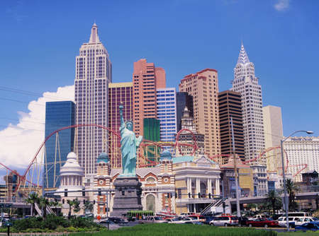 Las Vegas,Hotel New York のeditorial素材
