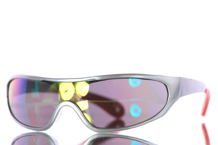 Sport sunglasses isolated on white background

