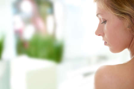 Beautiful young woman  - spa conceptの写真素材