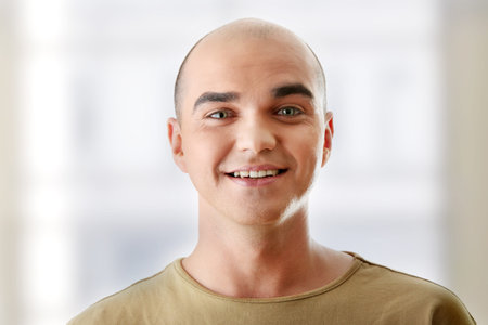 Man with happy facial expression
の写真素材