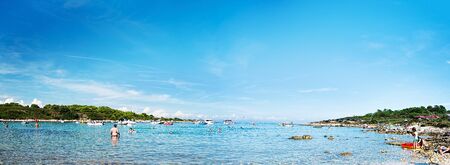 KAMENJAK, CROATIA - AUG 22 2014 - half island on Cape Kamenjak, Istria, Croatia, Europeのeditorial素材