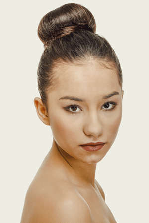 Beauty woman with full make up.の写真素材