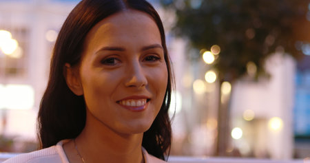 Happy smiling businesswoman