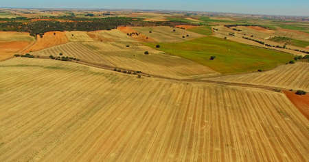 Farming landscape from airの写真素材