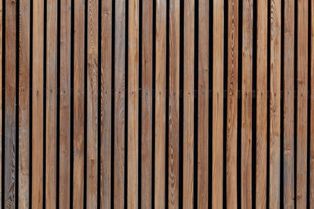 Brown wooden wall textureの写真素材