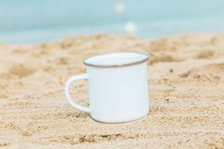 11oz Camp MUG Mock Upの写真素材