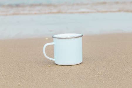 11oz Camp MUG Mock Upの写真素材