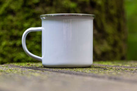 11oz Camp MUG Mock Upの写真素材