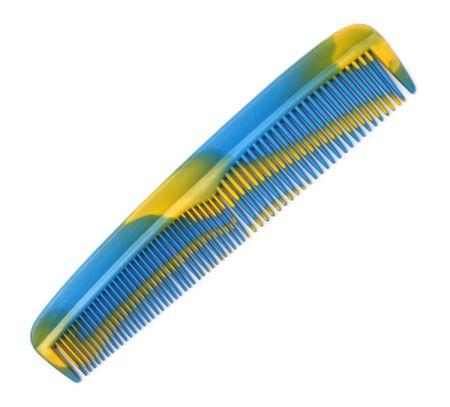 Comb over white backgroundの写真素材