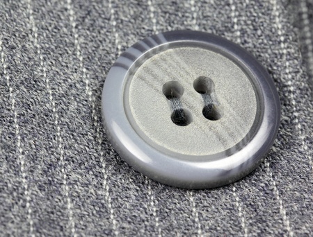 Button on a business suitの写真素材