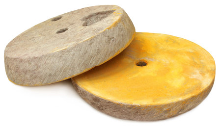 Hand operating millstone