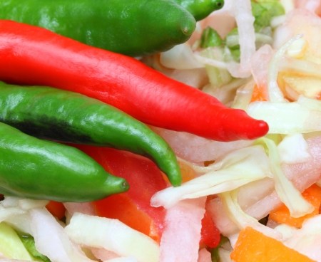 Fresh Saladの写真素材