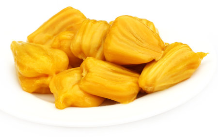 Juicy jackfruit flesh