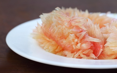 Flesh of Shaddockの写真素材