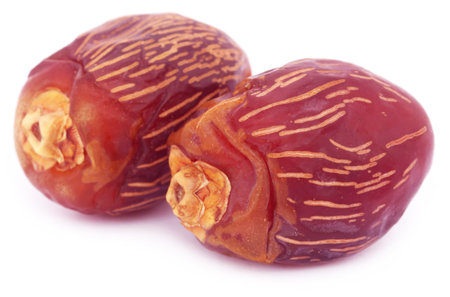 Arabian Dates over white background
