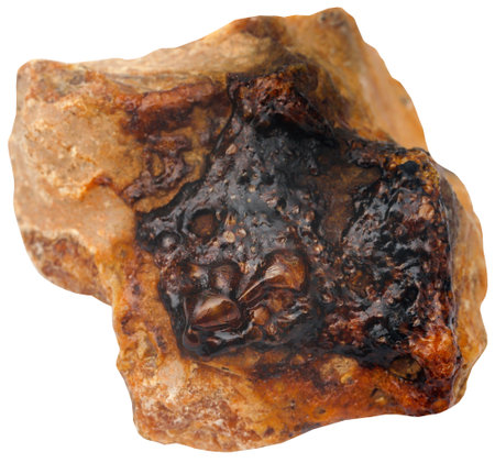 Frankincense dhoop, a natural aromatic resin used in perfumes and incensesの写真素材