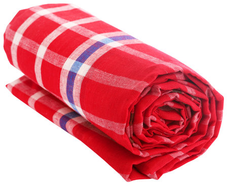 Gamcha towel of Indian subcontinent isolatedの写真素材