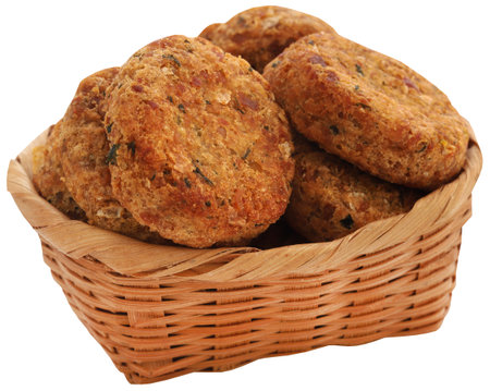 Vegetable falafel made of chickpea and other healthy ingredientsの写真素材