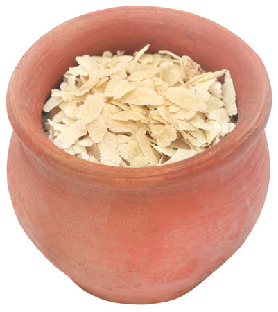 Flattened rice of South East Asia