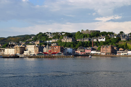 Colourful town of Tobermoryのeditorial素材