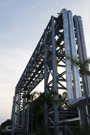 Petrochemical industry areaの写真素材