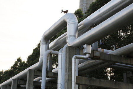 Petrochemical industry areaの写真素材