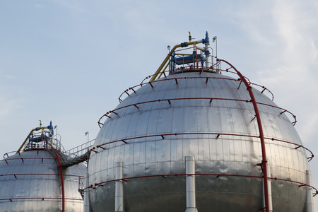Petrochemical industry areaの写真素材