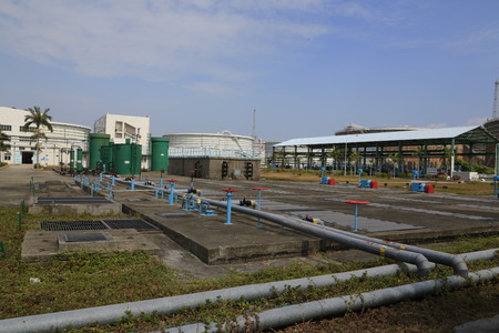Petrochemical industry areaのeditorial素材