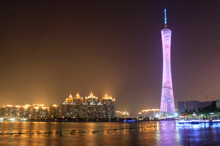  Tower at guangzhouのeditorial素材