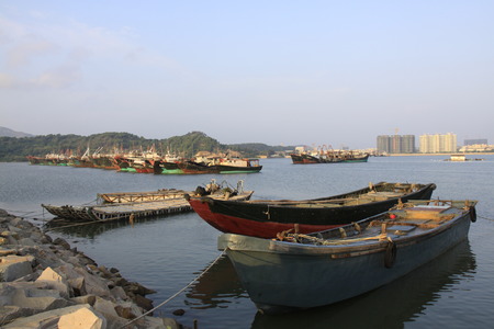 fishing boatのeditorial素材