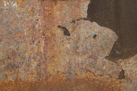 Old rusty iron textureの写真素材