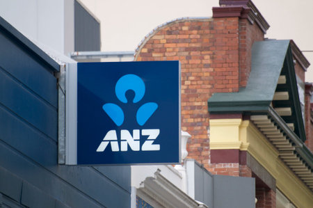 Brisbane, Queensland, Australia - 26th January 2020 : View of a ANZ (Australia and New Zealand...