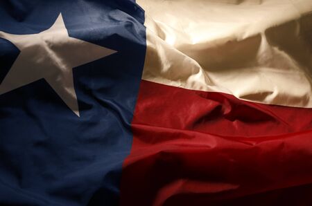 The Texas flag の写真素材