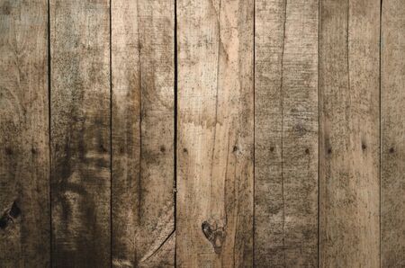 Aged wood slat wallの写真素材