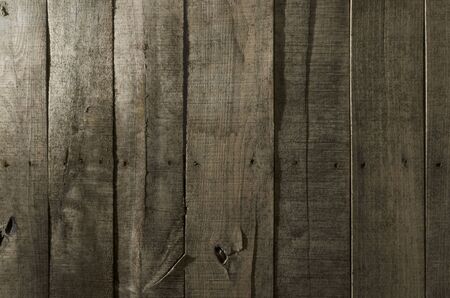 Aged wood slat wallの写真素材