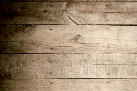 Aged wood slat wallの写真素材