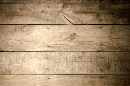 Aged wood slat wallの写真素材