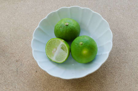 Citrus lime fruitの写真素材