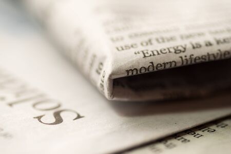 Stack of newspaperの写真素材