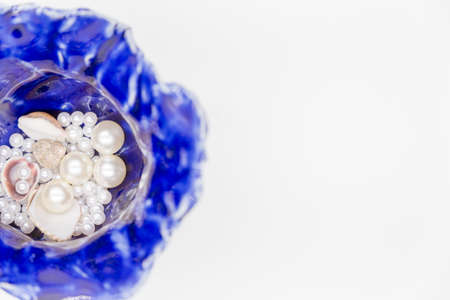 Pearls in a Potの写真素材