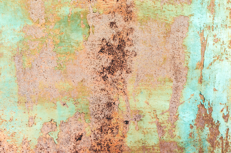 Grunge metal texture background. Old painted rusty surface.の写真素材