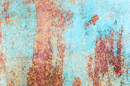 Grunge metal texture background. Old painted rusty surface.の写真素材
