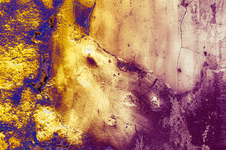 Rainbow style grunge background wall texture