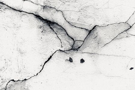 Grunge monochrome wall background textureの写真素材