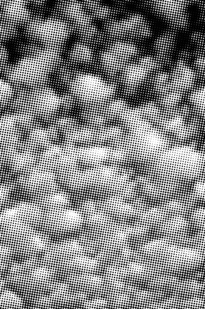 Abstract monochrome halftone pattern background.の写真素材