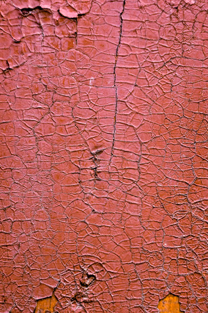 Classic background texture with peeling paint on wooden surface.の写真素材