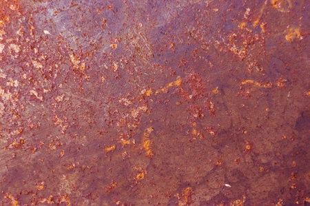 Old rusty metal plate background texture for design. Toned, style image.