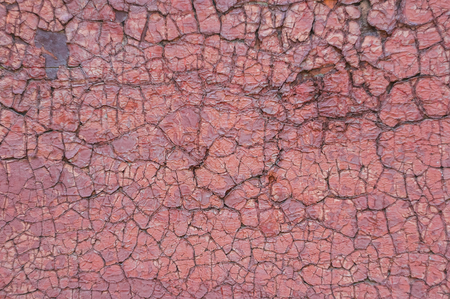 Classic background texture with peeling paint on wooden surface.の写真素材
