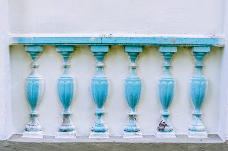 Element of building architecture on white backgroundの写真素材