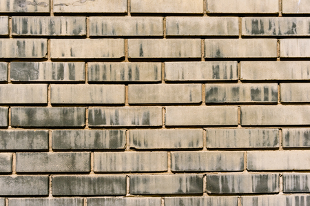 Classic brick wall background for designの写真素材